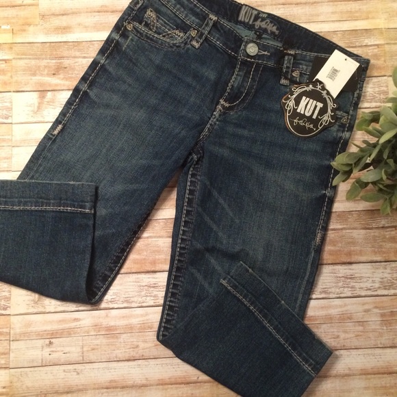 kut from the kloth capri jeans